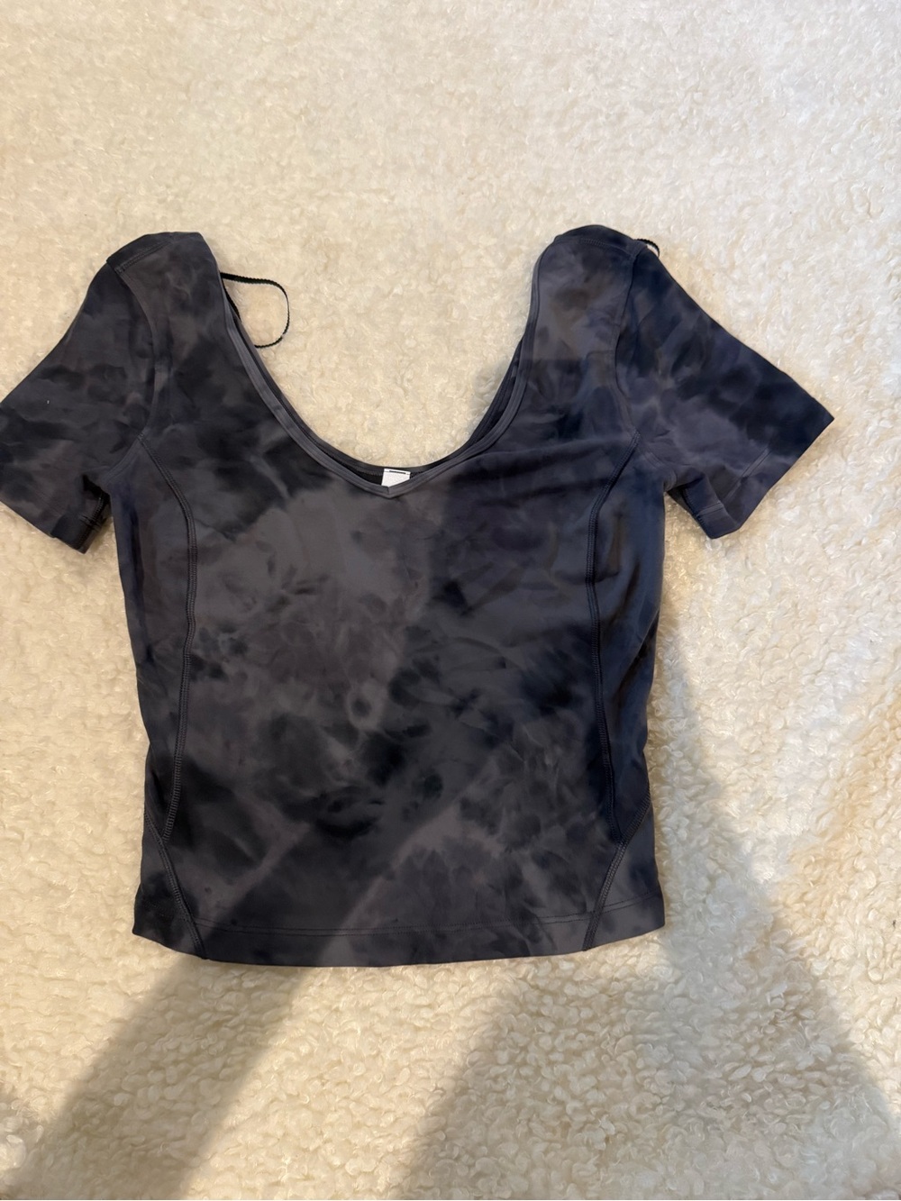lululemon Scoop Neck Short Sleeve Top
